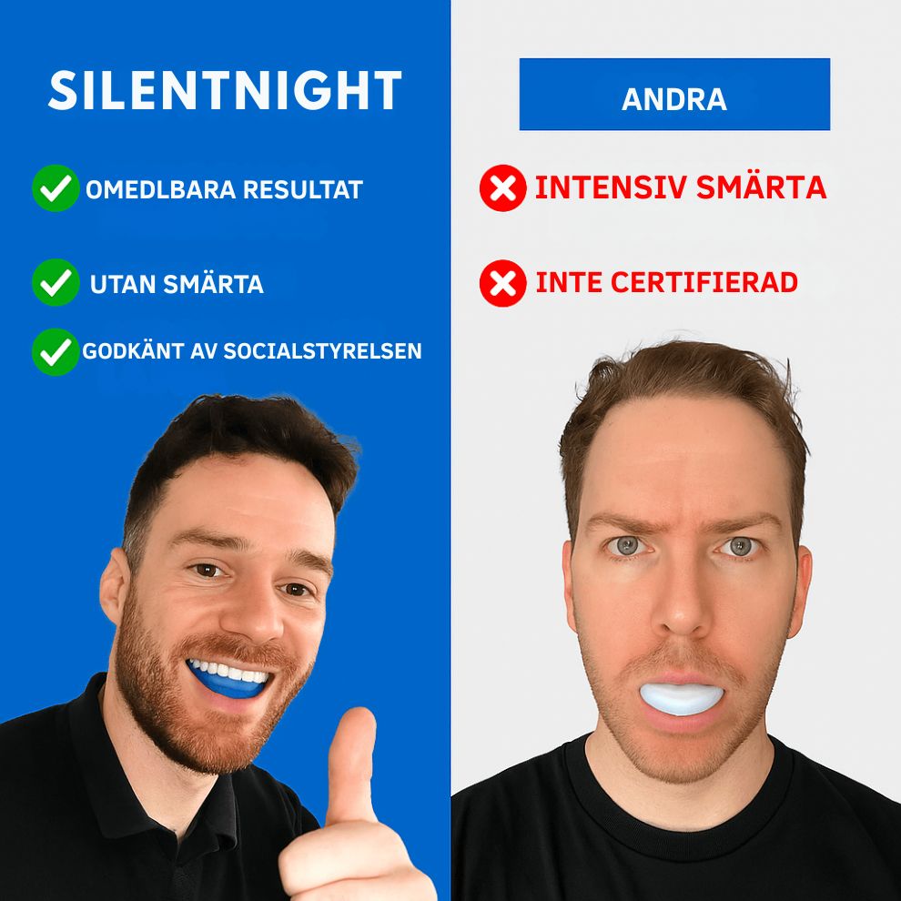 SilentNight M.A.D.S – Antisnarkskena för munnen